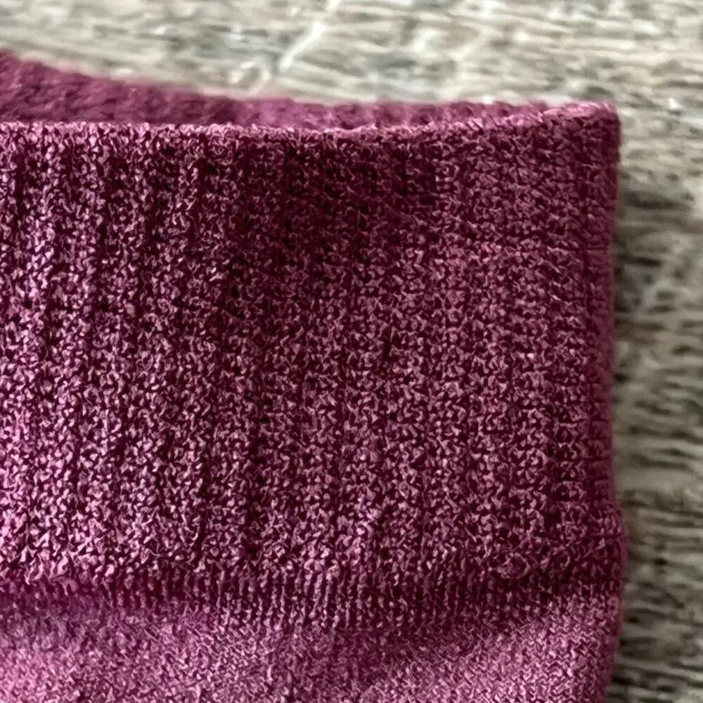 J. Crew Mulberry Plum Stretchy Opaque Tight Anklets Ankle Socks Womens NWOT